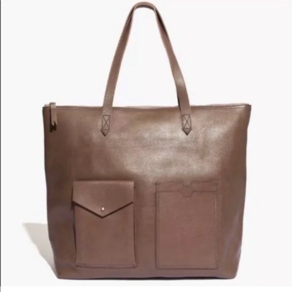 Madewell The Transport Satchel with Pockets in Castle Rock - Picture 1 of 9